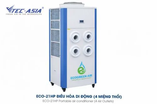 Điều hòa tiết kiệm điện di động ECO-21HP( 4 miệng thổi lên)
