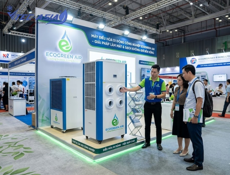 Điều hòa tiết kiệm điện di động ECO-21HP phù hợp không gian nào?