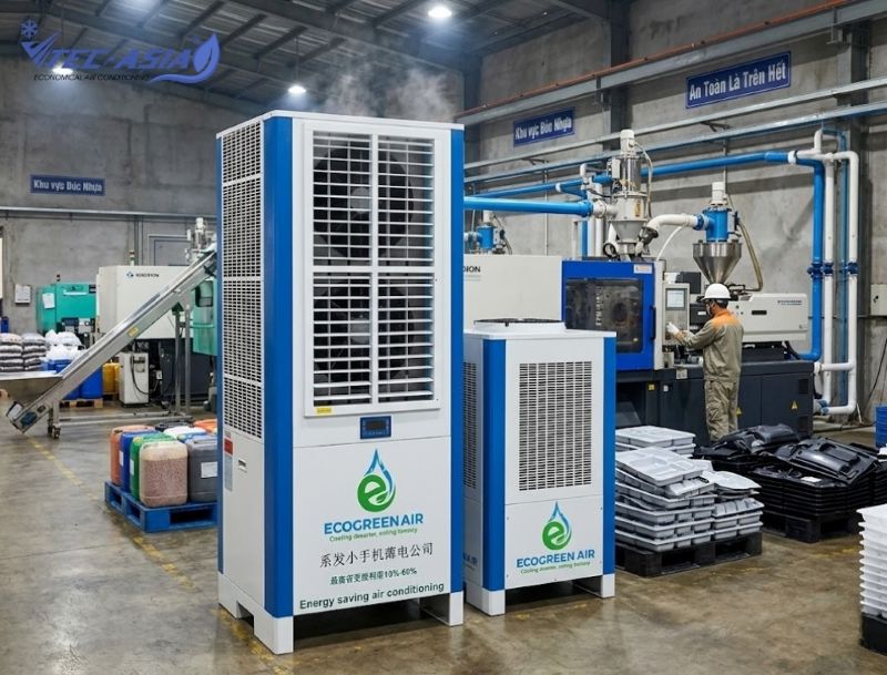 Công nghệ làm mát 4 trong 1 độc quyền Ecogreen