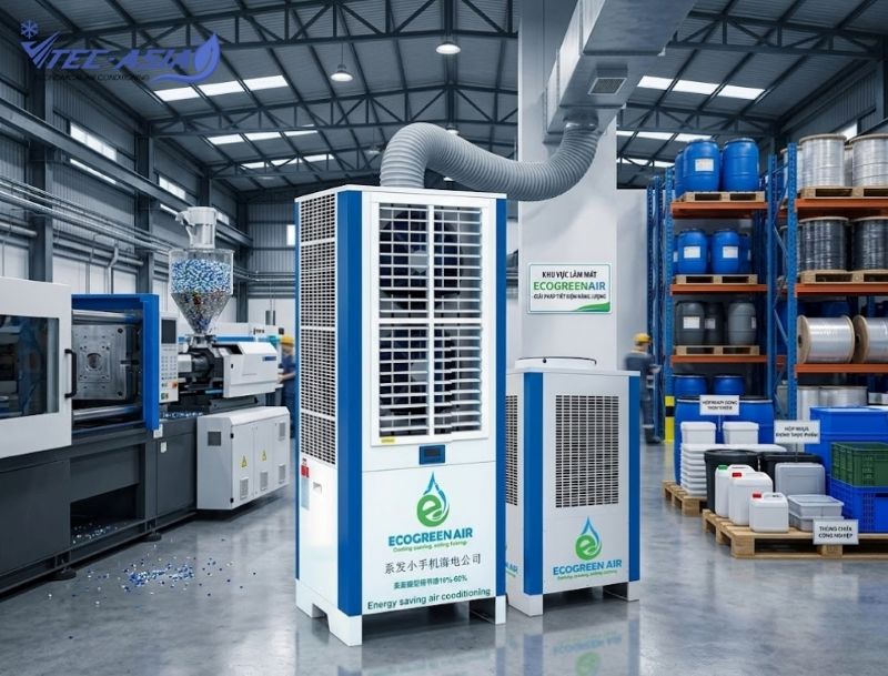 Máy lạnh ECO-10A và ECO-8HP cửa gió thổi ngang