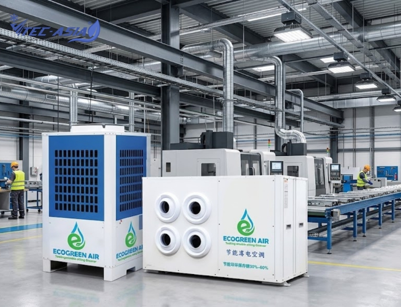 Máy điều hòa tiết kiệm điện treo trần 4 cửa gió ECO-10GS phù hợp với không gian nào?