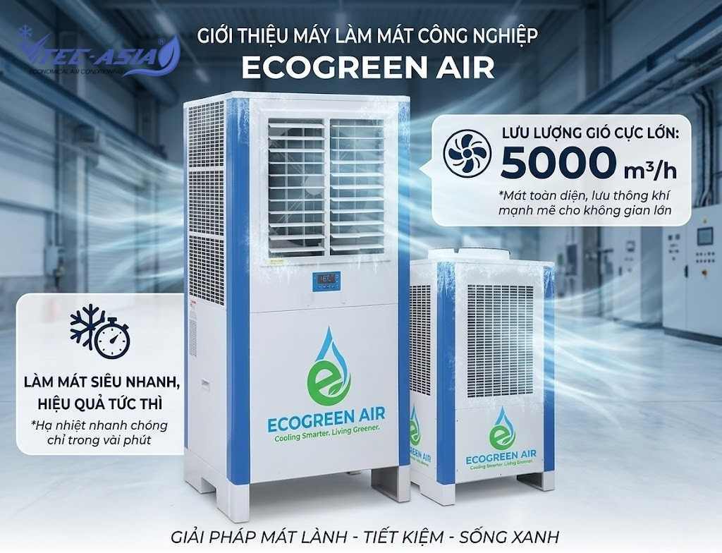Những điểm nổi bật của máy điều hòa tủ đứng ECO-10A