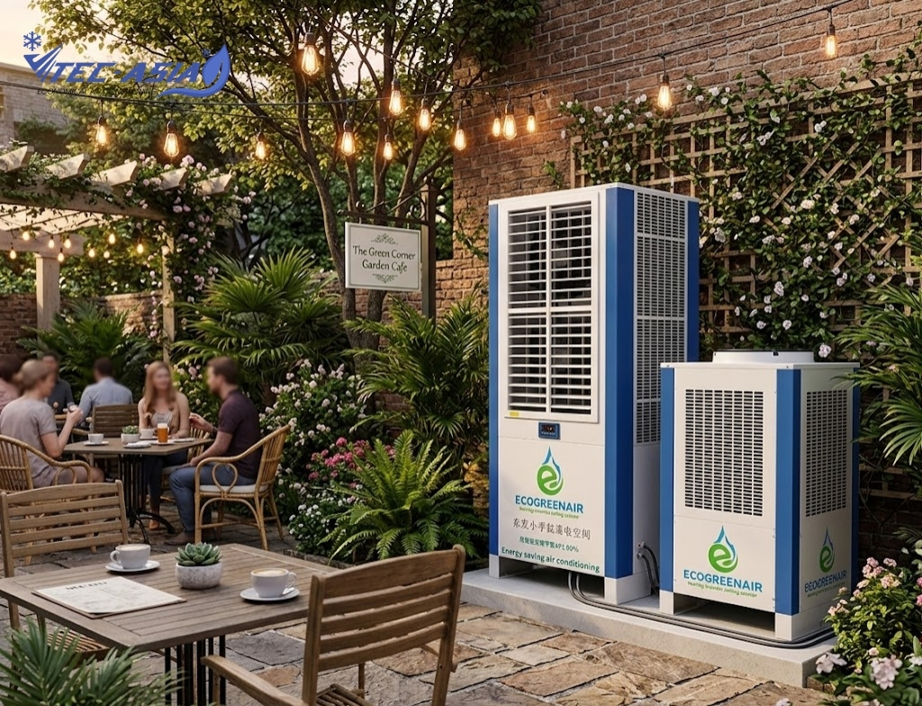 ECO-8HP phù hợp với quán cafe 