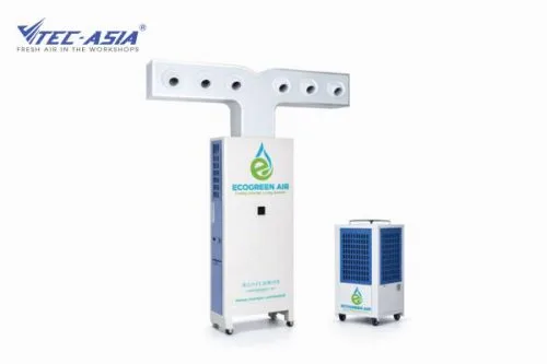 Máy lạnh công nghiệp cửa gió thổi lên ECO-10D (6 miệng gió)