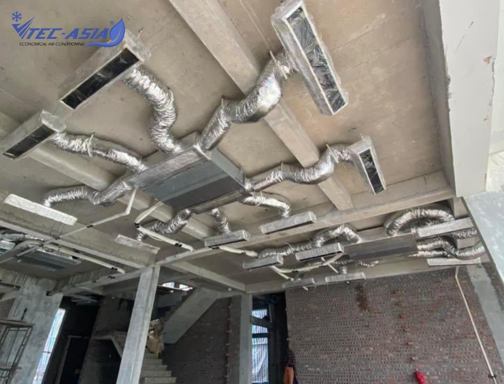 Điểm mạnh của điều hòa âm trần nối ống gió