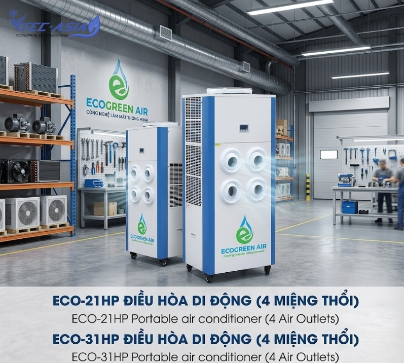 Máy điều hòa tiết kiệm điện đặt sàn Điều khiển thông minh, dễ sử dụng