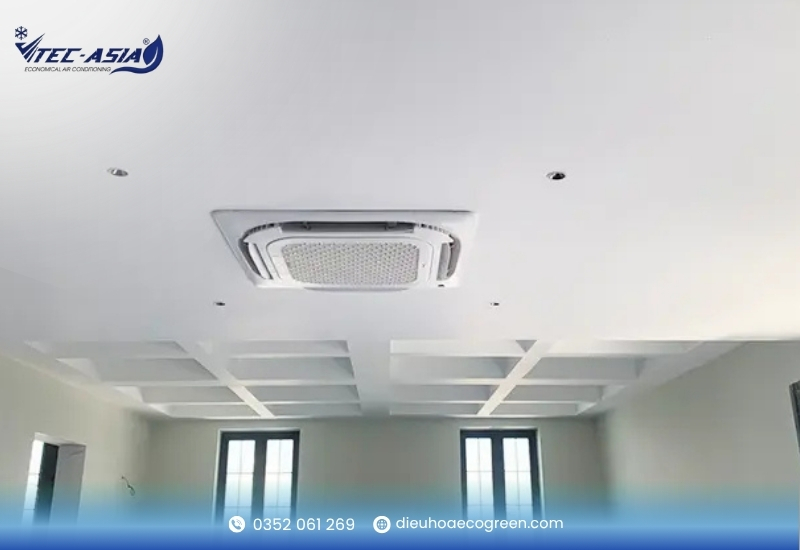 Điều hòa âm trần cassette 4 hướng thổi