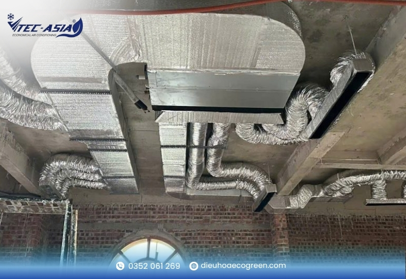 Điều hòa âm trần nối ống gió ducted