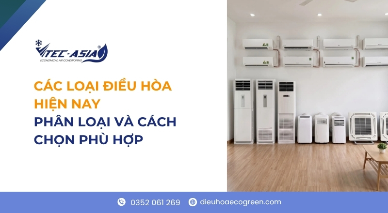 các loại điều hòa