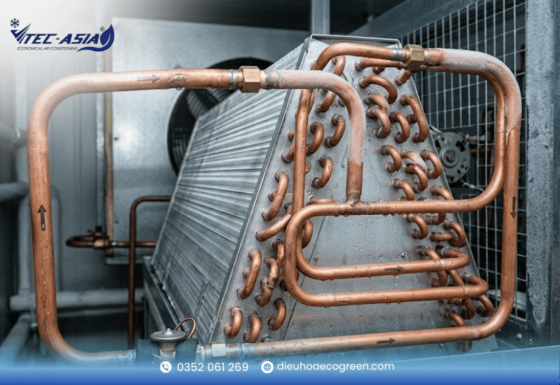 Ống dẫn môi chất coil evaporator