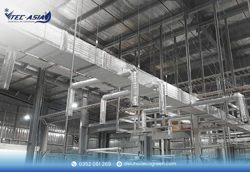 hệ thống ống thông gió trong công trình