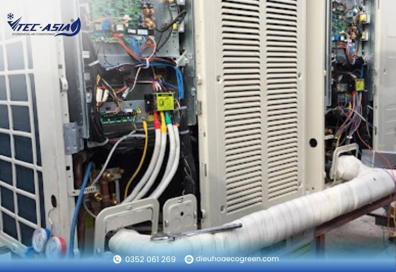 hướng dẫn lắp đặt điều hòa vrv