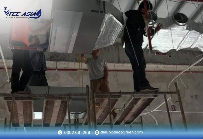 hướng dẫn lắp đặt điều hòa vrv
