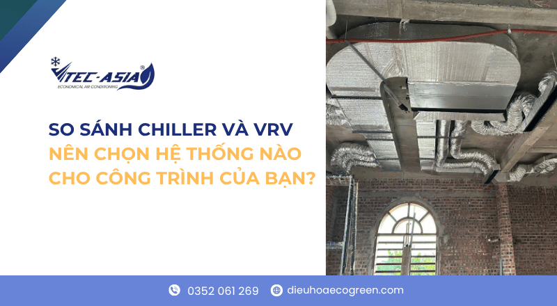 so sánh chiller và vrv