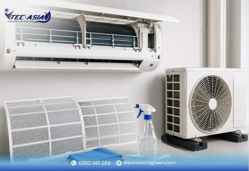 Bảo dưỡng, vệ sinh định kỳ điều hòa công nghiệp