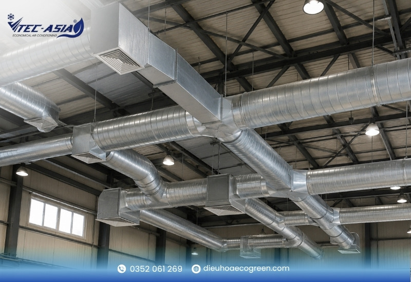 Hệ thống thông gió bằng kênh dẫn gió