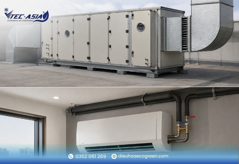 Thiết bị trao đổi nhiệt AHU và FCU