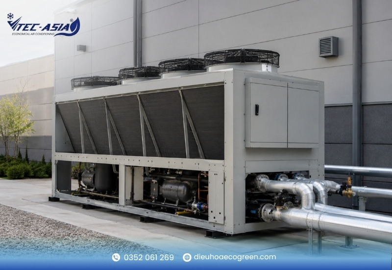 Hệ thống Chiller giải nhiệt gió