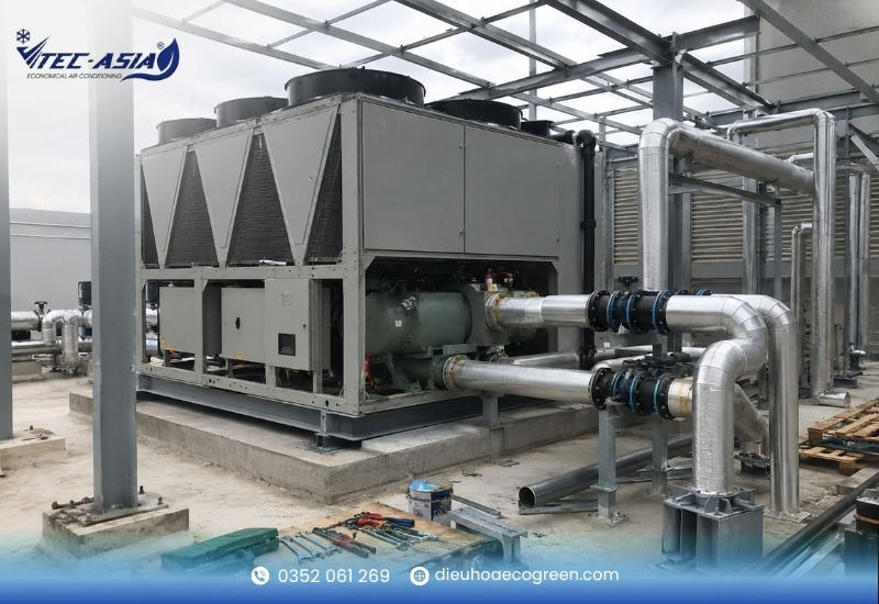 Cách tính công suất khi lắp đặt hệ thống Chiller