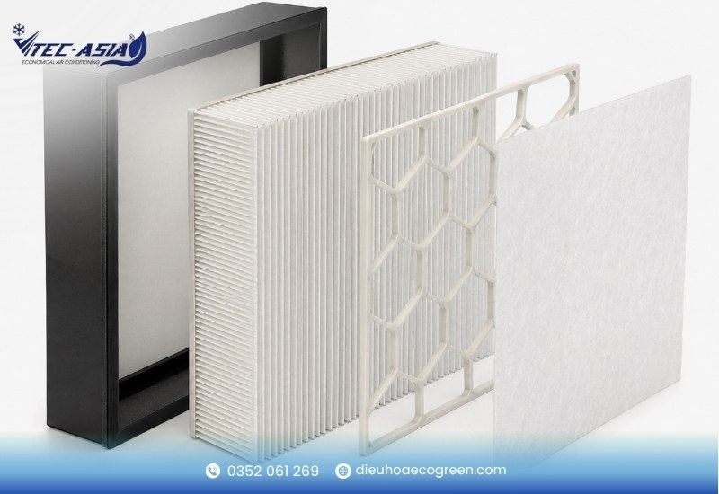 Cấu tạo màng lọc HEPA
