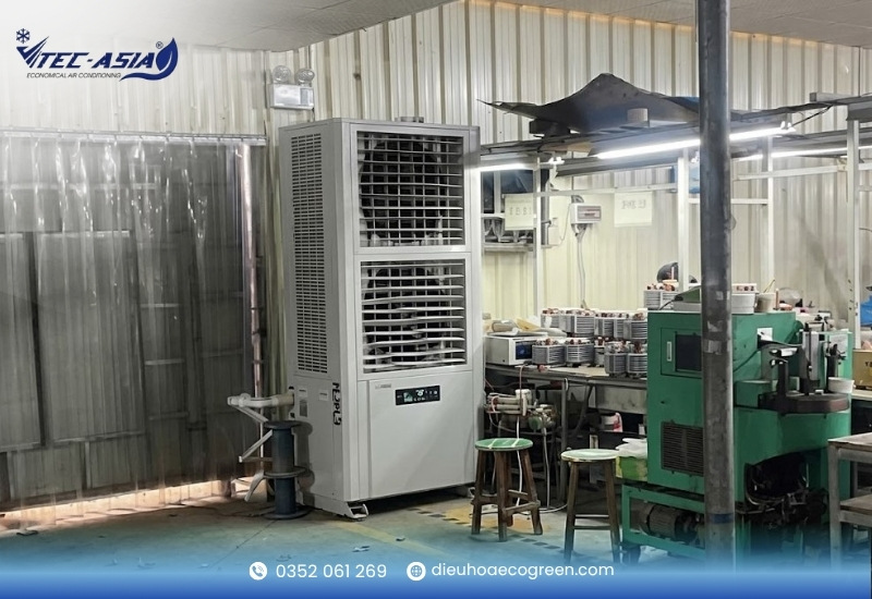 Điều hòa tiết kiệm điện Ecogreen tại xưởng
