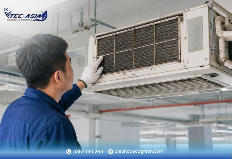 Dấu hiệu cho thấy điều hoà công nghiệp cần vệ sinh ngay