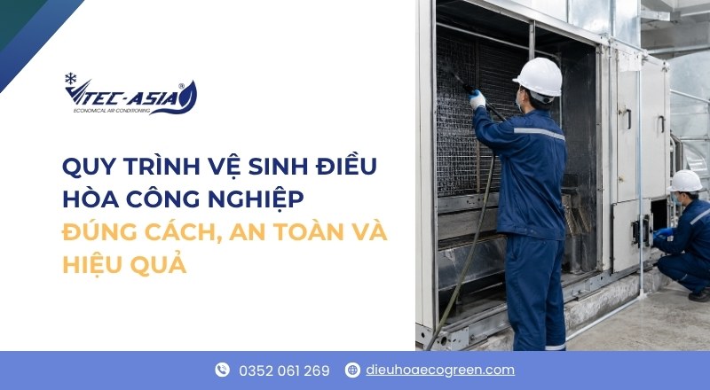 vệ sinh điều hòa công nghiệp