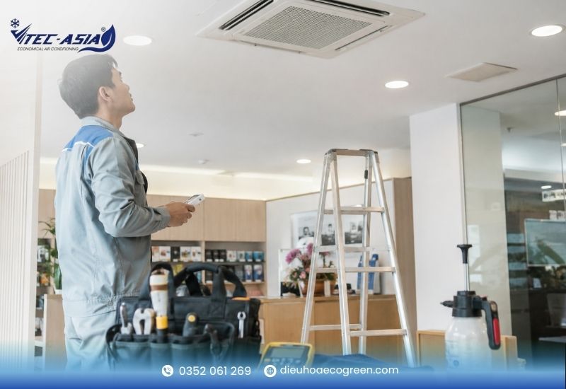 Bước 1: Chuẩn bị trang thiết bị và vận hành kiểm tra lỗi