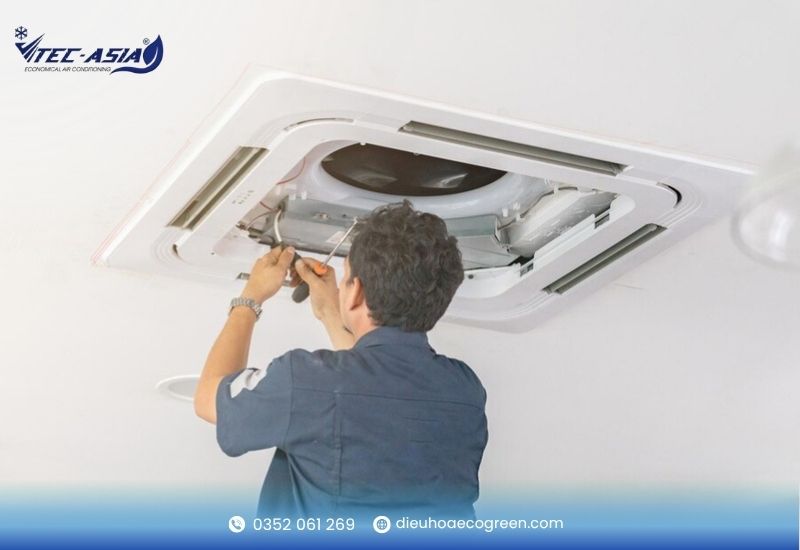 Lịch bảo dưỡng điều hòa âm trần định kỳ bao lâu một lần