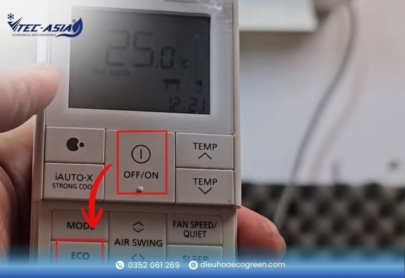 Ưu điểm chế độ Eco điều hòa