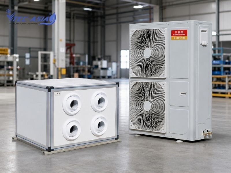 Điều hòa công nghiệp 2 chiều tùy chỉnh