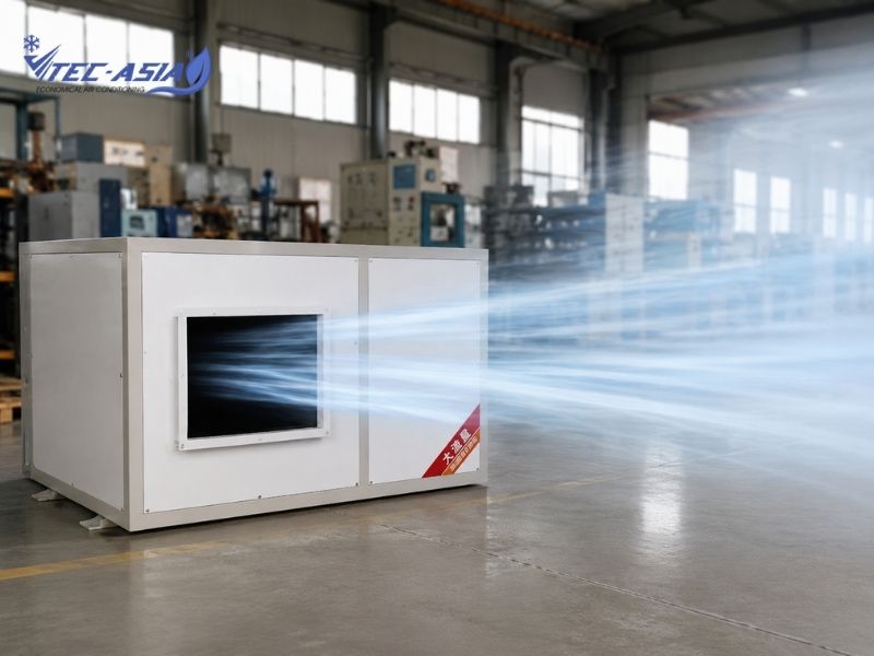 Điều hòa tiết kiệm điện công nghiệp nối ống gió