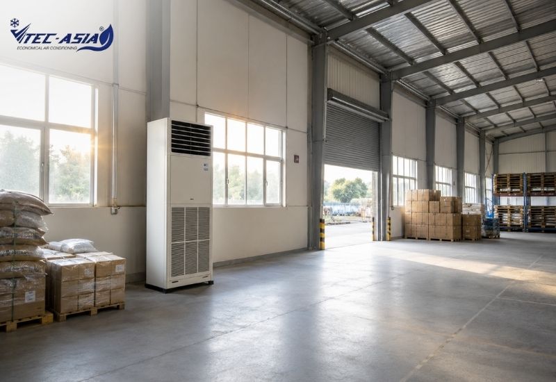 điều hòa tủ đứng có tốn điện không