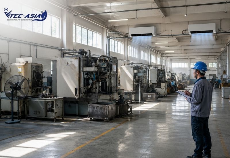 nên dùng điều hòa âm trần hay treo tường