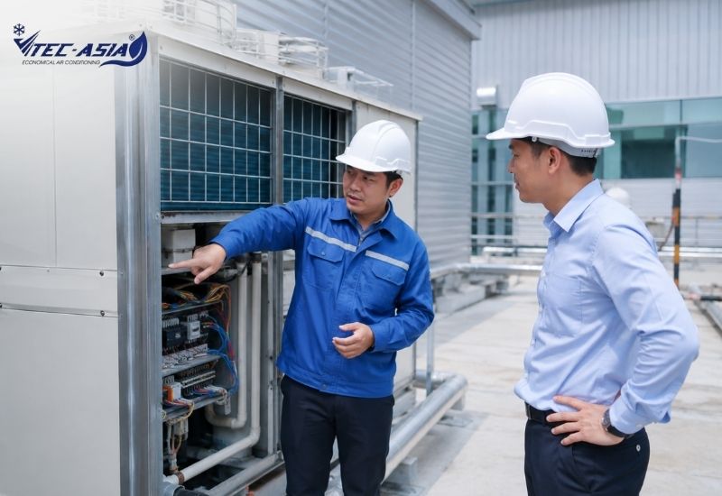 nhà thầu thi công điều hòa công nghiệp Hà Nội