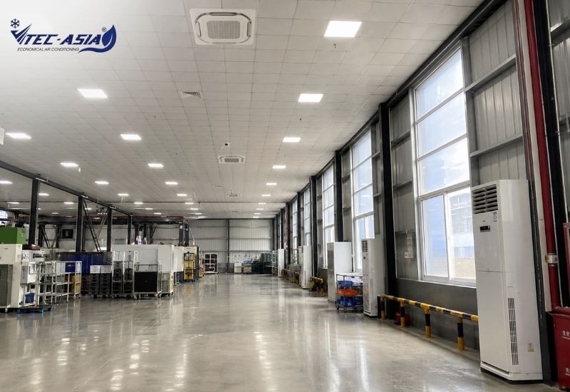 so sánh điều hòa tủ đứng và điều hòa âm trần