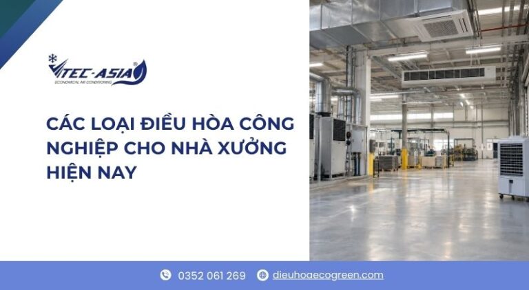 các loại điều hòa công nghiệp
