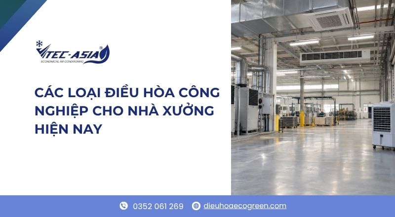 các loại điều hòa công nghiệp