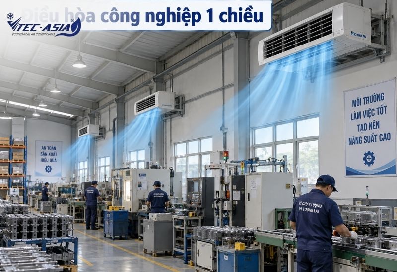 Điều hòa công nghiệp 1 chiều
