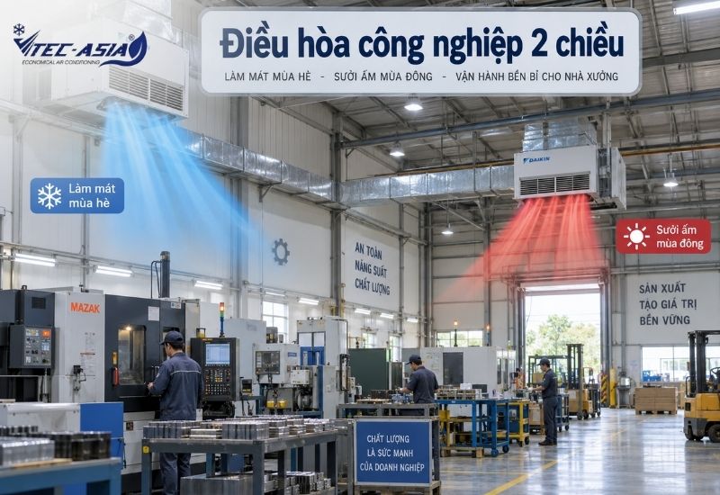 Điều hòa công nghiệp 2 chiều