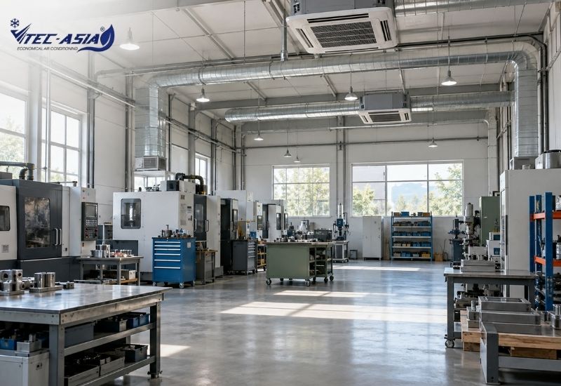 phòng 100m2 dùng điều hoà công suất bao nhiêu