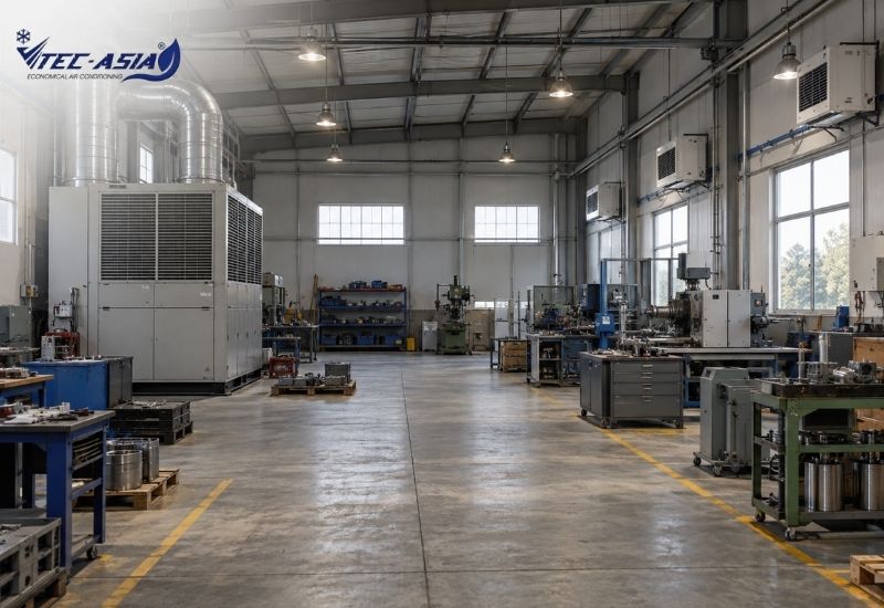 phòng 100m2 dùng điều hoà công suất bao nhiêu