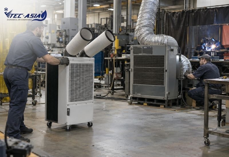 lắp điều hoà công nghiệp tại Tp.HCM